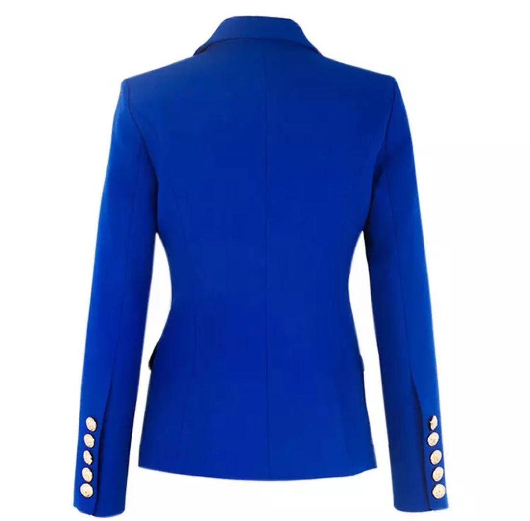 Classic Electric Blue Blazer